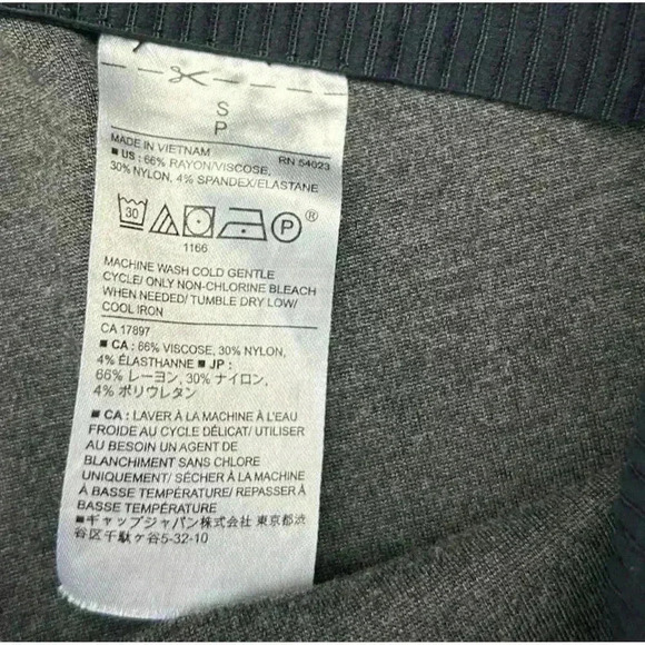 Banana Republic Women's High-Rise Skinny Pants Gray Size S - Picture 6 of 9